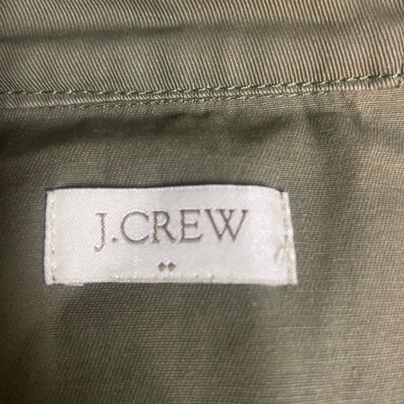 J. Crew Factory Sz L Sage Women’s Green Hooded Field Jacket - Picture 2 of 16